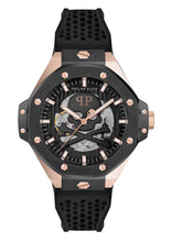 Laden Sie das Bild in den Galerie-Viewer, Philipp Plein Herren Uhr Automatik PLEIN $KELETON ROYAL PWPFA0224 Silikon