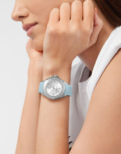 Laden Sie das Bild in den Galerie-Viewer, Philipp Plein Damen Uhr Analog Quarz Edelstahl PLEIN HEAVEN PWPOA0124 Silikon