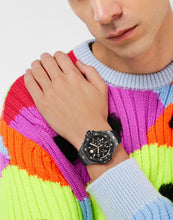 Laden Sie das Bild in den Galerie-Viewer, Philipp Plein Herren Uhr Analog Quarz PLEIN CHRONO ROYAL 46 MM PWPRA0524 Silikon