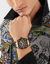 Laden Sie das Bild in den Galerie-Viewer, Philipp Plein Herren Uhr Analog Quarz The HEXAGON phantom PWPUA0124