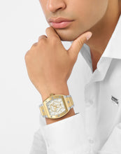 Laden Sie das Bild in den Galerie-Viewer, Philipp Plein Herren Uhr Analog Quarz The HEXAGON phantom PWPUA0925 Edelstahl