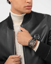 Laden Sie das Bild in den Galerie-Viewer, Philipp Plein Herren Uhr Analog Quarz The HEXAGON phantom PWPUA1025 Edelstahl