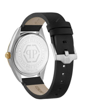 Laden Sie das Bild in den Galerie-Viewer, Philipp Plein Herren Uhr Analog Quarz DATE SUPERLATIVE GENT PWPVA0124 Leder