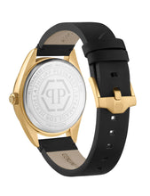 Laden Sie das Bild in den Galerie-Viewer, Philipp Plein Herren Uhr Analog Quarz DATE SUPERLATIVE GENT PWPVA0224 Leder