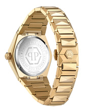 Laden Sie das Bild in den Galerie-Viewer, Philipp Plein Herren Uhr Analog Quarz THE $KULL SPIKES PWPWA0824 Edelstahl