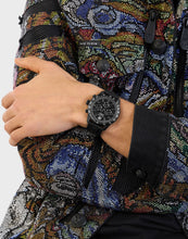 Laden Sie das Bild in den Galerie-Viewer, Philipp Plein Herren Uhr Analog Chronograph Quarz PLEINMETER PWPYA0324 Silikon