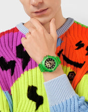 Laden Sie das Bild in den Galerie-Viewer, Philipp Plein Herren Uhr Analog Quarz $KULL SCUBA DUBA EDITION PWWAA0924 Silikon