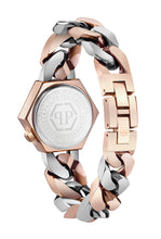 Laden Sie das Bild in den Galerie-Viewer, Philipp Plein Damen Uhr Analog Quarz THE HEXAGON GROUMETTE PWWBA0223 Edelstahl