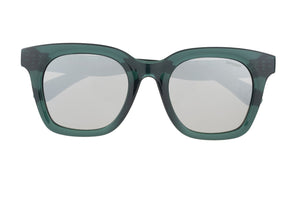 Superdry Damen Sonnenbrille SDS 5008 107 Green Crystal / Silver Mirror