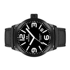 TW Steel Herren Uhr Armbanduhr Marc Coblen Edition TWMC9-1 Lederband
