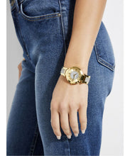 Laden Sie das Bild in den Galerie-Viewer, Guess Damen Uhr Armbanduhr AURORA W1288L2 Edelstahl gold