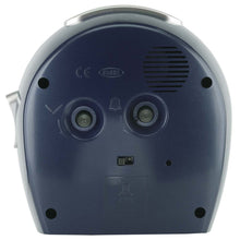 Laden Sie das Bild in den Galerie-Viewer, ATRIUM Wecker Analog Quarz blau A451-5 ohne Ticken Nachtlicht