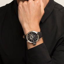 Laden Sie das Bild in den Galerie-Viewer, THOMAS SABO Herren Uhr Armbanduhr REBEL WITH KARMA WA0296-218-203-46 MM Leder