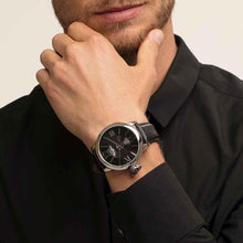 Laden Sie das Bild in den Galerie-Viewer, THOMAS SABO Herren Uhr Armbanduhr REBEL WITH KARMA WA0297-218-203-46 MM Leder