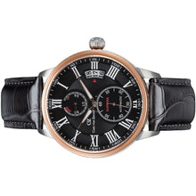 Laden Sie das Bild in den Galerie-Viewer, Carl von Zeyten Herren Uhr Armbanduhr Automatik Münstertal CVZ0082BKS