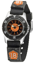 Laden Sie das Bild in den Galerie-Viewer, JACQUES FAREL Kinder-Armbanduhr Analog Quarz Jungen Textilband KWD 4000