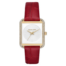 Laden Sie das Bild in den Galerie-Viewer, Michael Kors Damen Uhr Armbanduhr LAKE Leder MK2623