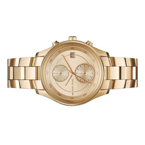 Michael Kors Damen Uhr Armbanduhr Edelstahl Gold MK6464