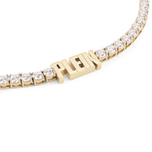 Laden Sie das Bild in den Galerie-Viewer, Philipp Plein Damen Kette Halskette Edelstahl IP Gold LETTERING PJ1AA14NU