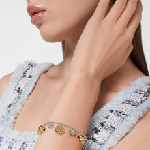 Laden Sie das Bild in den Galerie-Viewer, Philipp Plein Damen Armband Armkette Edelstahl Bicolor 3D SKULL PJ3AA11BU