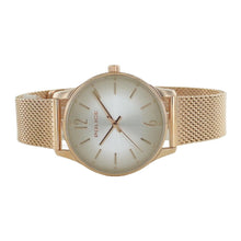 Laden Sie das Bild in den Galerie-Viewer, Police Damen Uhr Armbanduhr Edelstahl Analog Makati PL15574MSR.04MM