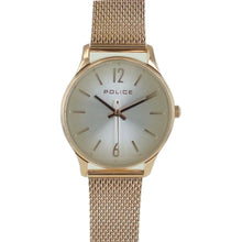Laden Sie das Bild in den Galerie-Viewer, Police Damen Uhr Armbanduhr Edelstahl Analog Makati PL15574MSR.04MM