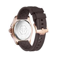 Laden Sie das Bild in den Galerie-Viewer, Philipp Plein Herren Uhr Analog Quarz THE $KULL DIVER PWOAA0322 Silikon