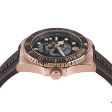 Laden Sie das Bild in den Galerie-Viewer, Philipp Plein Herren Uhr Analog Quarz THE $KULL DIVER PWOAA0322 Silikon