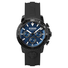 Laden Sie das Bild in den Galerie-Viewer, Versus by Versace Herren Uhr Armbanduhr Chronograph Aberdeen S30060017 Silikon