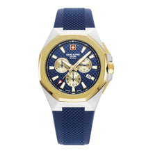 Laden Sie das Bild in den Galerie-Viewer, Swiss Alpine Military Herren Uhr Chronograph Analog Quarz 7005.9845SAM Silikon