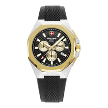 Laden Sie das Bild in den Galerie-Viewer, Swiss Alpine Military Herren Uhr Chronograph Analog Quarz 7005.9847SAM Silikon