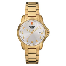 Laden Sie das Bild in den Galerie-Viewer, Swiss Alpine Military Herren Uhr Analog Quarz 7011.1112SAM Edelstahl