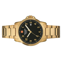 Laden Sie das Bild in den Galerie-Viewer, Swiss Alpine Military Herren Uhr Analog Quarz 7011.1117SAM Edelstahl