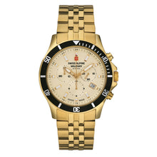 Laden Sie das Bild in den Galerie-Viewer, Swiss Alpine Military Herren Uhr Chronograph Analog Quarz 7022.9111SAM Edelstahl