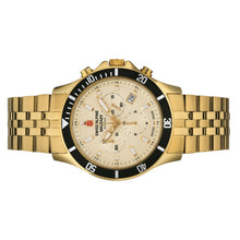 Laden Sie das Bild in den Galerie-Viewer, Swiss Alpine Military Herren Uhr Chronograph Analog Quarz 7022.9111SAM Edelstahl