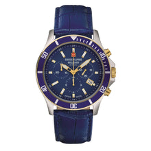 Laden Sie das Bild in den Galerie-Viewer, Swiss Alpine Military Herren Uhr Chronograph Analog Quarz 7022.9545SAM Leder