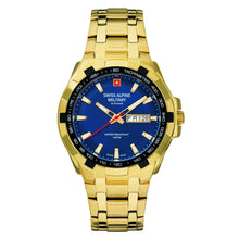 Laden Sie das Bild in den Galerie-Viewer, Swiss Alpine Military Herren Uhr Analog Quarz 7043.1115SAM Edelstahl