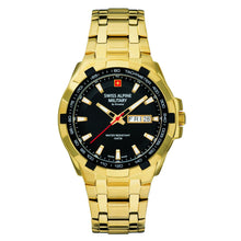 Laden Sie das Bild in den Galerie-Viewer, Swiss Alpine Military Herren Uhr Analog Quarz 7043.1117SAM Edelstahl