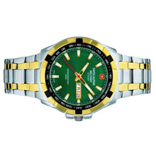 Laden Sie das Bild in den Galerie-Viewer, Swiss Alpine Military Herren Uhr Analog Quarz 7043.1144SAM Edelstahl
