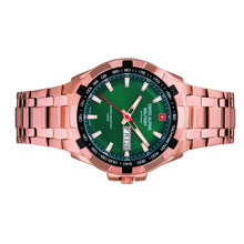 Laden Sie das Bild in den Galerie-Viewer, Swiss Alpine Military Herren Uhr Analog Quarz 7043.1164SAM Edelstahl