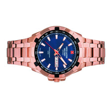 Laden Sie das Bild in den Galerie-Viewer, Swiss Alpine Military Herren Uhr Analog Quarz 7043.1165SAM Edelstahl