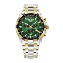 Laden Sie das Bild in den Galerie-Viewer, Swiss Alpine Military Herren Uhr Chrono 7043.9144SAM Edelstahl