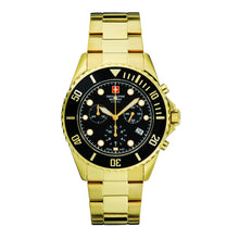 Laden Sie das Bild in den Galerie-Viewer, Swiss Alpine Military Herren Uhr Chronograph Analog Quarz 7053.9117SAM Edelstahl