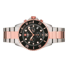 Laden Sie das Bild in den Galerie-Viewer, Swiss Alpine Military Herren Uhr Chronograph Analog Quarz 7053.9157SAM Edelstahl