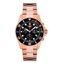 Laden Sie das Bild in den Galerie-Viewer, Swiss Alpine Military Herren Uhr Chronograph Analog Quarz 7053.9167SAM Edelstahl