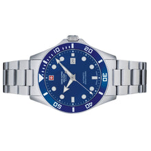 Laden Sie das Bild in den Galerie-Viewer, Swiss Alpine Military Herren Uhr Analog Automatik 7095.2135SAM Edelstahl