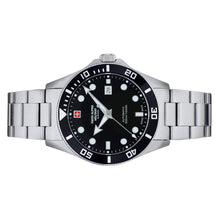 Laden Sie das Bild in den Galerie-Viewer, Swiss Alpine Military Herren Uhr Analog Automatik 7095.2137SAM Edelstahl