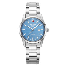 Laden Sie das Bild in den Galerie-Viewer, Swiss Alpine Military Damen Uhr Analog Quarz 7767.1131SAM Edelstahl
