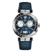 Laden Sie das Bild in den Galerie-Viewer, Versace Herren Uhr Armbanduhr Chronograph AION VE1D00819 Leder