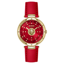Laden Sie das Bild in den Galerie-Viewer, Versus by Versace Damen Uhr Armbanduhr Moscova VSPHH3521 Leder